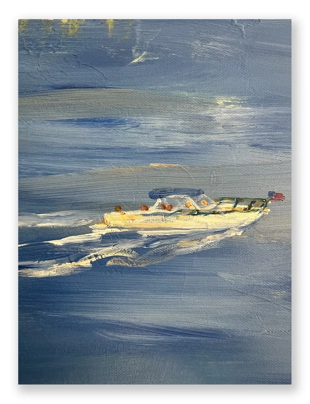 painting boat details