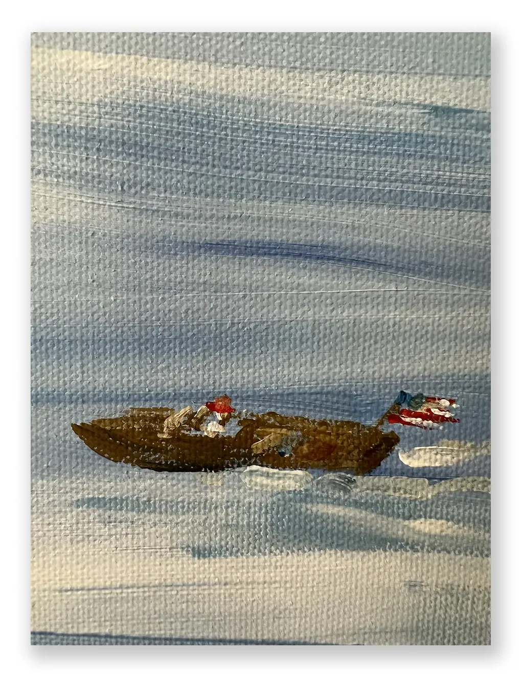 painting boat details