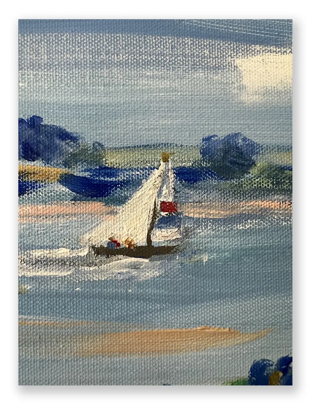 painting boat details