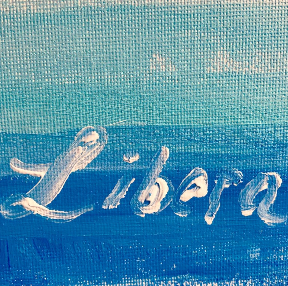 Heidi Libera painting signature closeup